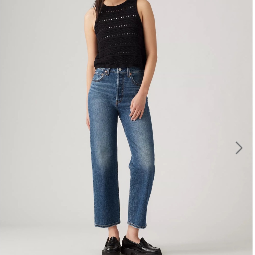 Levi's Ribcage Straight Leg Jeans